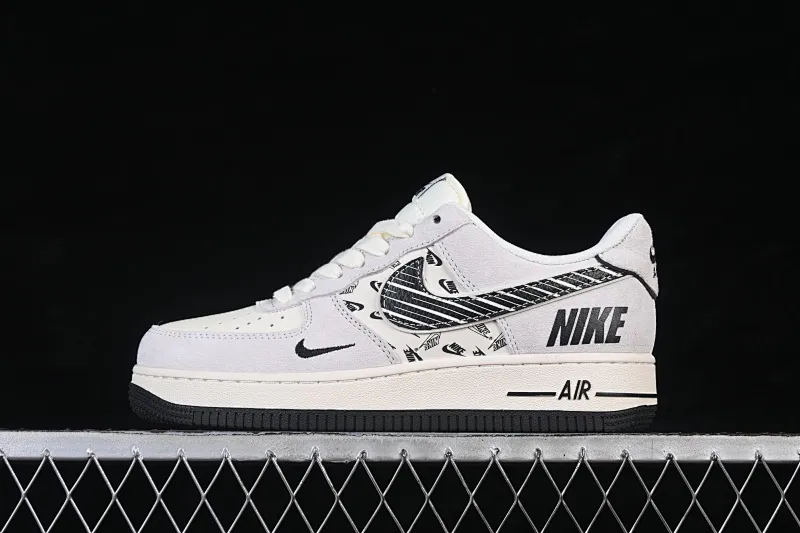 All categories Nk Air Force 1 Air Force series Nk Air Force 1 Low Air Force low-top Nike Air Force 1'07 Low Mi Heizhuba leather Air Force 1 low-top casual sneakers JP8028-068